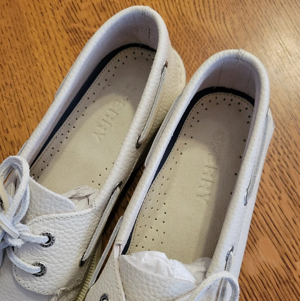Sperry Authentic Original 2-eye boat shoe - off-white